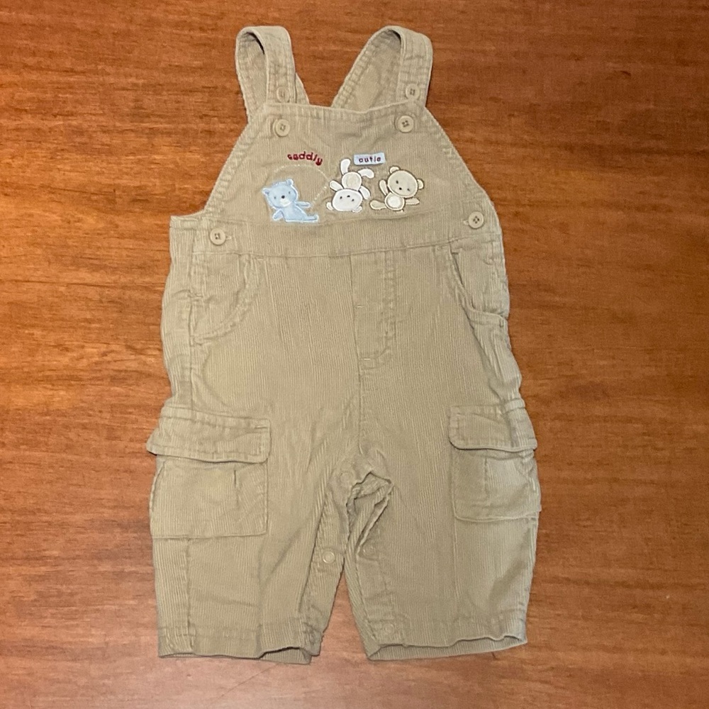 Just one year corduroy overall